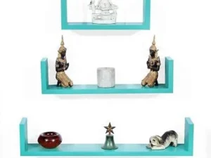 U-Shape Floating Wall Rack Shelves