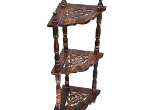 Wooden Mini Corner Rack