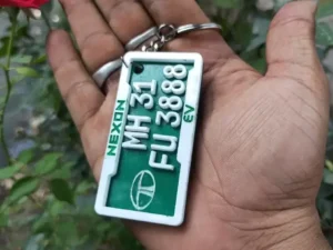 Electric-keychain-green