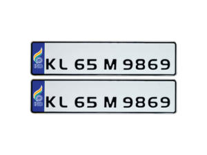 AQUA SERIES ALUMINIUM PUNCHING NUMBER PLATE