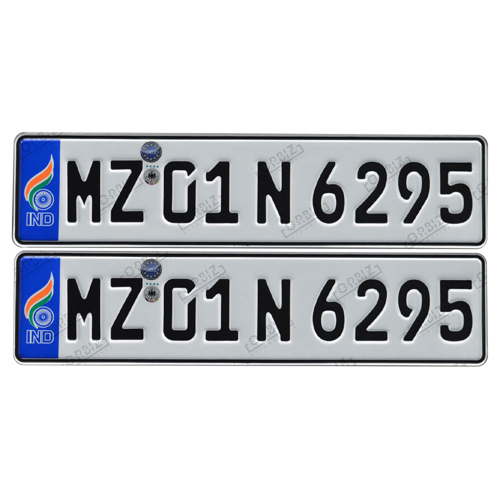 GERMAN SERIES PUNCHING NUMBER PLATE