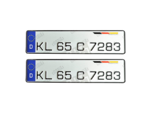 EURO SERIES PUNCHING NUMBER PLATE