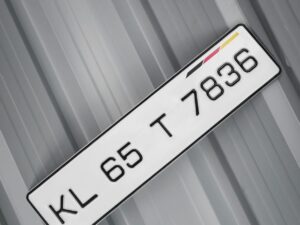 Euro Font Center Punch | Aluminium Number Plate