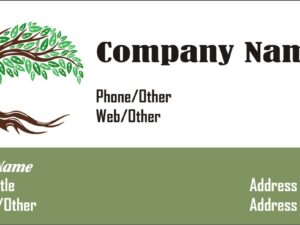 Visiting card