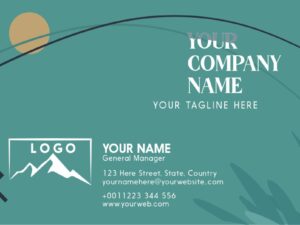 Business card or Visiting Card Design8