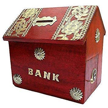 Wooden Piggy Bank | Money Bank | Gullak for Kids | Birthday Gift for Kids and Adults | Handmade Wooden Coin Box Holder | Money Box Coin Bank with Lock - Image 4